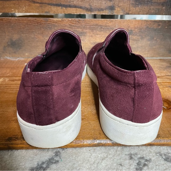 Vionic Midi Slip On Slide Shoes Maroon Size 8.5 - Picture 5 of 7